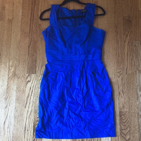 Cynthia Steffe bright Blue dress - size 8 - Picture 1 of 3